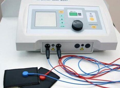 Electrophoresis device - physiotherapy procedure for prostatitis