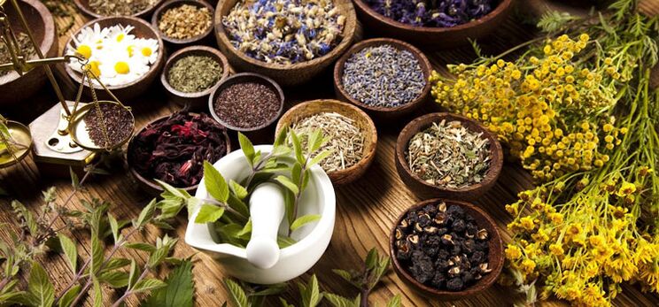 Herbs and herbs in alternative medicine that improve the condition of patients with prostatitis