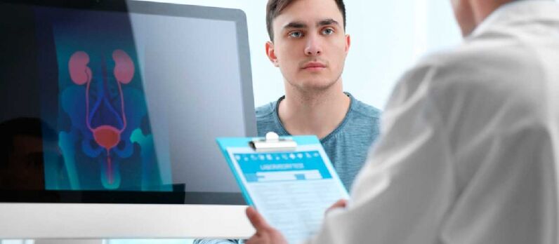 Consultation with a doctor about prostatitis